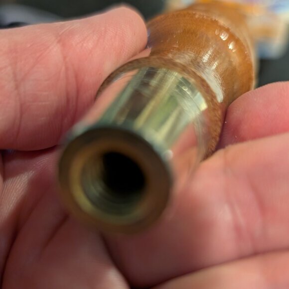 Newcastle Brown Ale 12" Beer Tap Handle (Handle Lucite Wood) - Picture 6 of 11